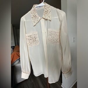 Valentino silk blouse